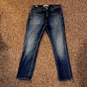 Calvin Klein straight leg jeans dark wash w32/L33